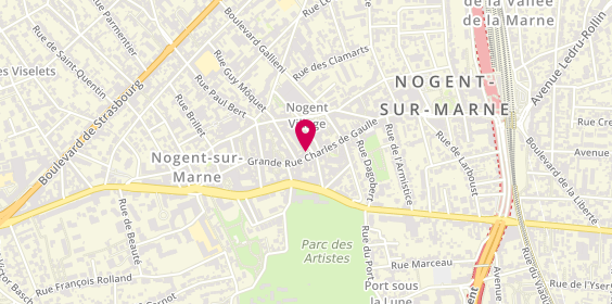 Plan de Le Chamboule Tout SAS, 127 grande Rue Charles de Gaulle, 94130 Nogent-sur-Marne