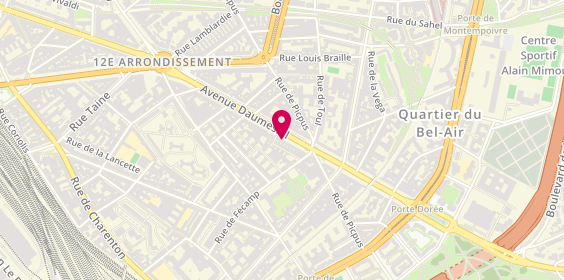 Plan de O'bon Traiteur, 222 avenue Daumesnil, 75012 Paris