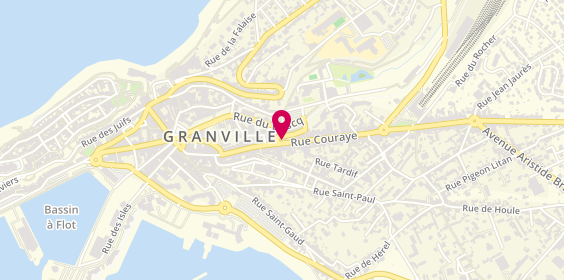 Plan de Granville Réceptions, 77 Rue Couraye, 50400 Granville