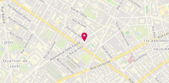 Plan de Boucherie Leboeuf, 37 avenue Félix Faure, 75015 Paris