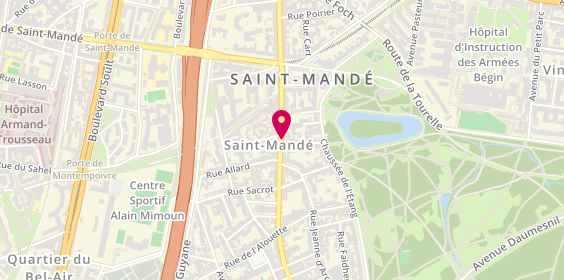 Plan de Oh ! P'tits Terroirs, 43 avenue du Général de Gaulle, 94160 Saint-Mandé