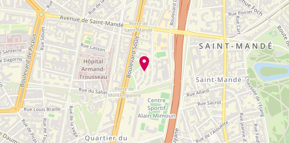 Plan de SAMASSA Mamadou, Chez Mr Samassa Ibrahim
12 Rue Albert Malet, 75012 Paris