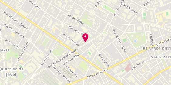 Plan de Da Laura Traiteur Italien, 28 avenue Félix Faure, 75015 Paris