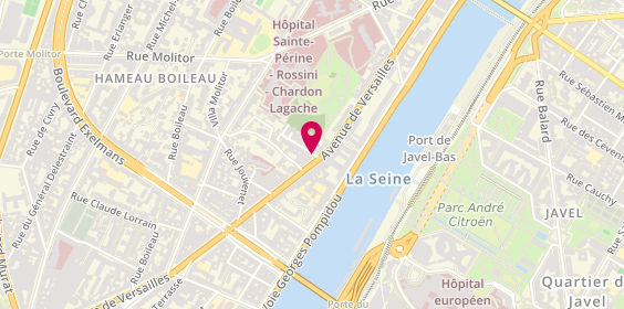 Plan de Boulangerie Sainte Perine, 118 avenue de Versailles, 75016 Paris