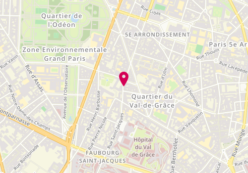 Plan de GUILLEMARD François, 241 Rue Saint-Jacques, 75005 Paris