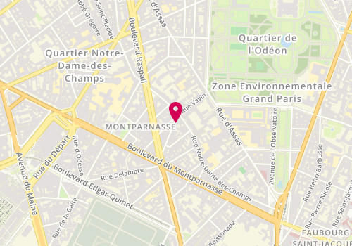 Plan de Bréa Primeur, 5 Rue Bréa, 75006 Paris
