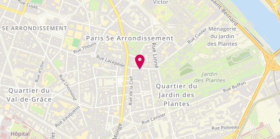 Plan de El'Picaflor, 9 Rue Lacépède, 75005 Paris