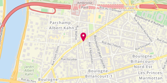 Plan de Aux Délices de Manon, 79 Bis avenue Jean Baptiste Clément, 92100 Boulogne-Billancourt
