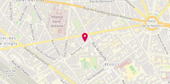 Plan de Comestibles Geranio, 27 Rue Erard, 75012 Paris