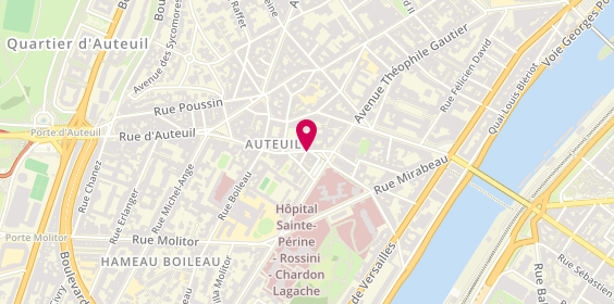 Plan de Boucherie de l'Église, 9 Rue d'Auteuil, 75016 Paris