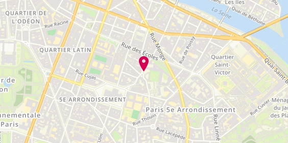 Plan de Ass Usager Restau Admin Montag Ste Gen, 1 Rue Descartes, 75005 Paris