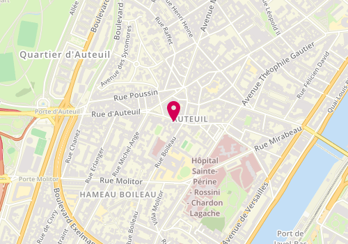 Plan de Ladelice, 37 Rue d'Auteuil, 75016 Paris