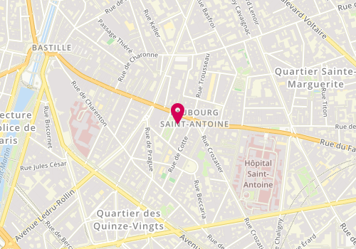 Plan de Hd Traiteur, 30 Rue Charles Baudelaire, 75012 Paris
