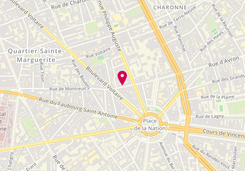Plan de VUONG Tri Hung, 97 Rue Montreuil, 75011 Paris