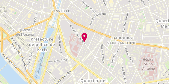 Plan de Boulangerie MAISON LETISSIER, 59 Rue de Charenton, 75012 Paris