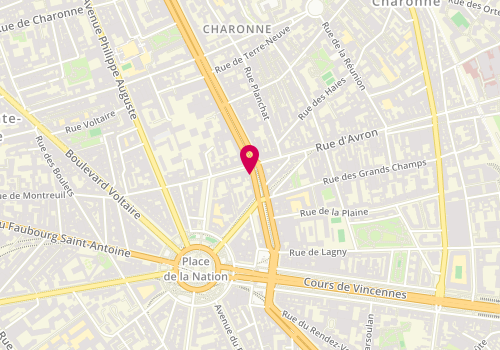 Plan de Traiteur Bonheur, 31 Boulevard de Charonne, 75011 Paris