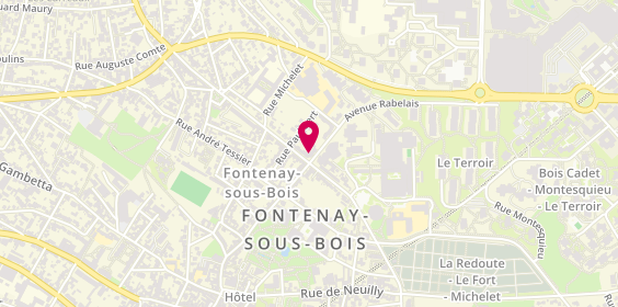 Plan de Jian Hao, 2 Boulevard de Verdun, 94120 Fontenay-sous-Bois