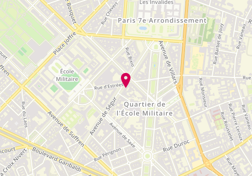 Plan de L'Inimitabile Pasta, 29 avenue de Ségur, 75007 Paris