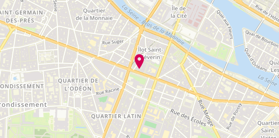 Plan de Chipotle Mexican Grill, 96 Boulevard Saint-Germain, 75005 Paris
