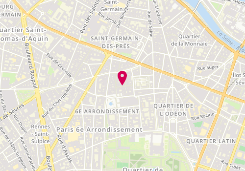 Plan de Evi Evane, 10 Rue Guisarde, 75006 Paris