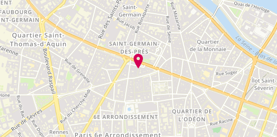 Plan de Zhen Qi, 3 Rue Ciseaux, 75006 Paris