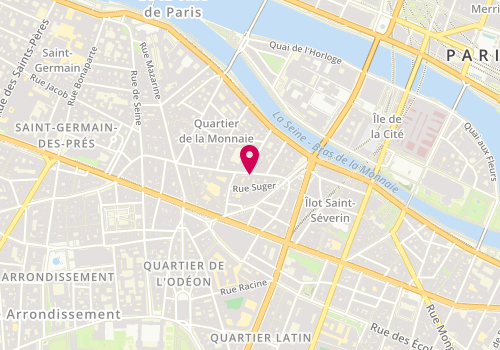 Plan de Chez le Libanais, 35 Rue Saint-André des Arts, 75006 Paris