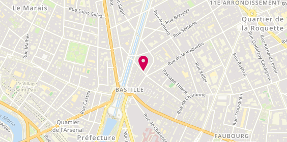 Plan de Babylone, 21 Rue Daval, 75011 Paris