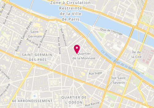 Plan de Francart Carine, 30 Rue Dauphine, 75006 Paris