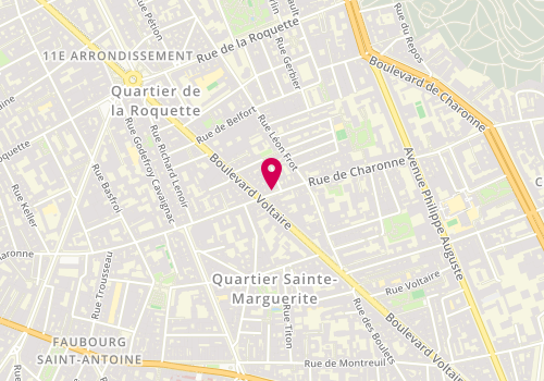 Plan de Maison Landemaine Avec David Devant, 121 Rue de Charonne, 75011 Paris