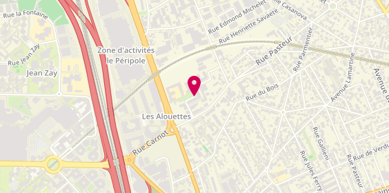 Plan de Traiteur Al Amir, 12 Ter Rue des Alouettes, 94120 Fontenay-sous-Bois