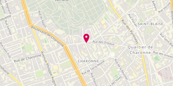 Plan de Aux Saveurs d'Oliver, 32 Rue de Bagnolet, 75020 Paris