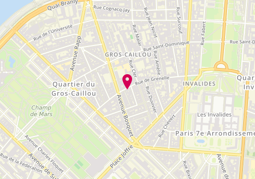 Plan de Maison d'Amour, 171 Rue de Grenelle, 75007 Paris
