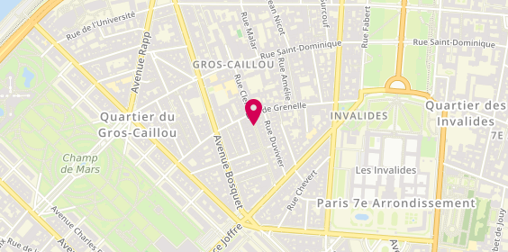 Plan de La Sablaise, 28 Rue Cler, 75007 Paris