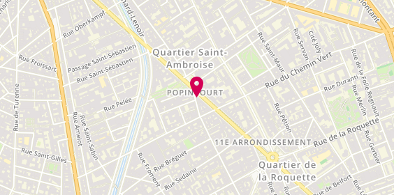 Plan de Bombolò Epicerie, 90 Boulevard Voltaire, 75011 Paris