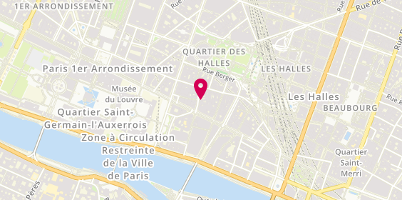 Plan de TERREs Traiteur, 52 Rue de l'Arbre Sec, 75001 Paris