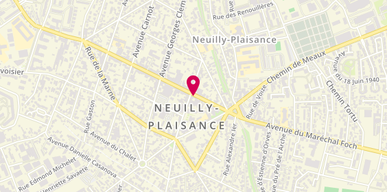 Plan de Traiteur Peng Yuan, 48 avenue du Maréchal Foch, 93360 Neuilly-Plaisance