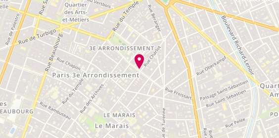 Plan de Maison Verot, 38 Rue de Bretagne, 75003 Paris
