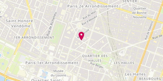 Plan de La Guinguette d'Angèle, 34 Rue Coquillière, 75001 Paris