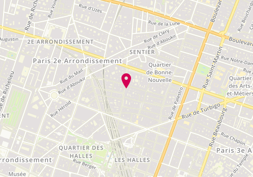 Plan de Aux Vrais Produits d'Auvergne, 98 Rue Montorgueil, 75002 Paris