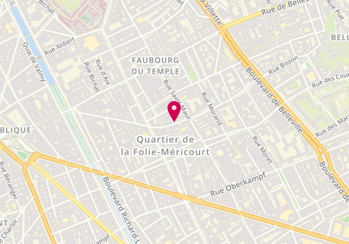 Plan de Le Dianéra, 57 Rue de la Fontaine au Roi, 75011 Paris