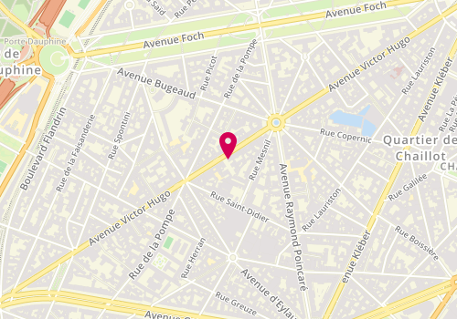 Plan de Galerie culinaire Paris | Livraison plateaux repas, 111 avenue Victor Hugo, 75016 Paris
