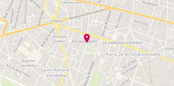 Plan de Nam Nam, 64 Rue Sainte-Anne, 75002 Paris