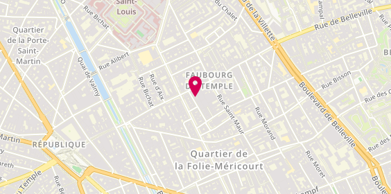 Plan de Adriana & Margot Les Saveurs d'Europe, 14 Rue des Goncourt, 75011 Paris