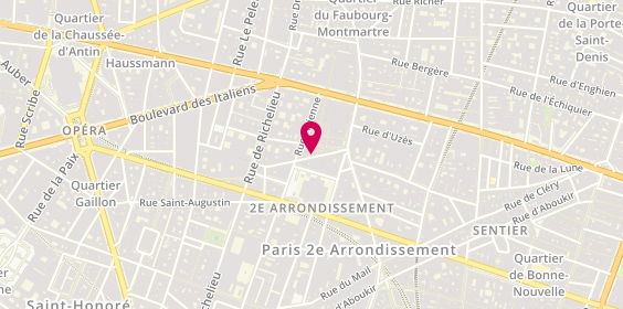 Plan de Isana Panoramas, 2 Rue des Panoramas, 75002 Paris
