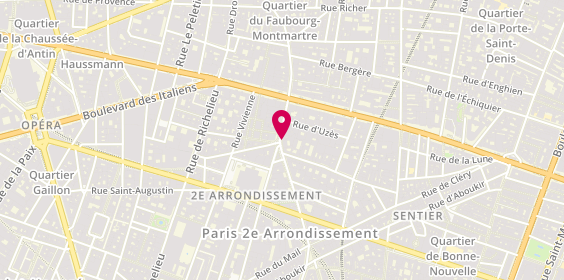 Plan de Fou Lo Express, 162 Rue Montmartre, 75002 Paris