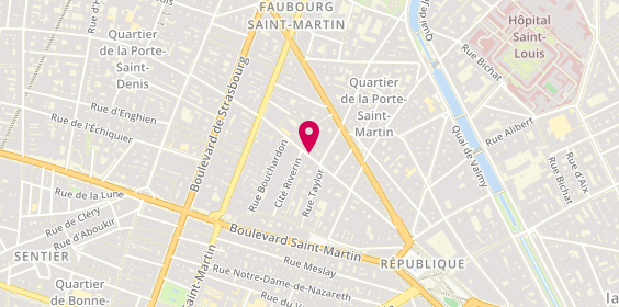 Plan de DUMEN Floriane, 38 Rue Château d'Eau, 75010 Paris