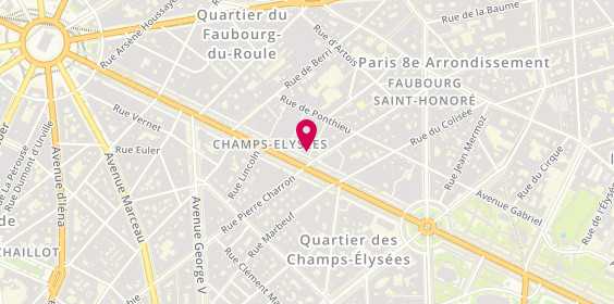Plan de Dohnys, 66 avenue des Champs-Élysées, 75008 Paris