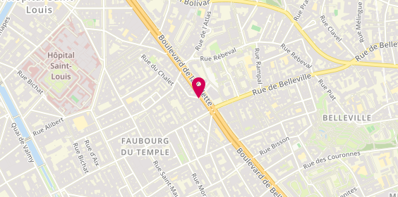 Plan de Bons Amis, 1 Rue Civiale, 75010 Paris
