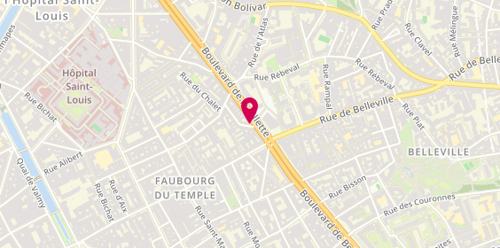 Plan de Best Tofu, 9 Boulevard de la Villette, 75010 Paris