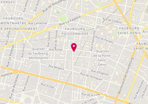 Plan de Naturale, 40 Bis Rue du Faubourg Poissonnière, 75010 Paris